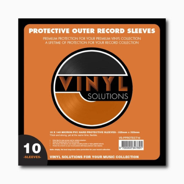 Premium Protective Outer Record Sleeves (x10) - Andover Audio